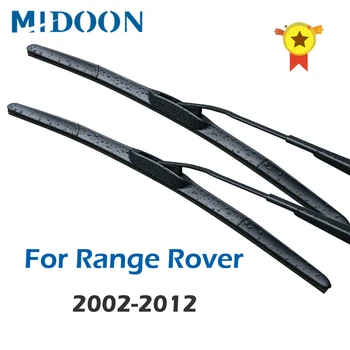 Четки за чистачки MIDOON за Range Rover L322 / Ivogue / HSE 2002 2003 2004 2005 2006 2007 2008 2009 2010 2011 2012 Изображение