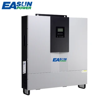 EASUN POWER Split Phase 5000 W слънчев инвертор 110vac 220vac 48vdc 3 фаза на 80A Двойно зарядно устройство MPPT 60A Изображение