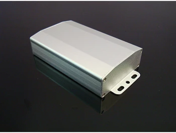 Алуминиева Кутия За Печатни платки Електрическа Обвивка Защитен Корпус За захранвания на Електронното Проектор Amplifier100*64*25,5 Изображение