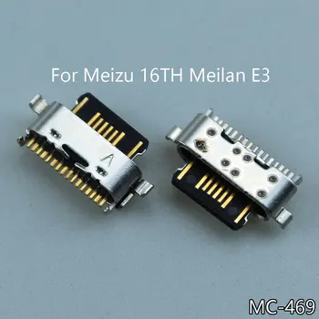 1 бр. конектор за зареждане Micro USB 16Pin интерфейсен конектор за Meizu 16TH Meilan E3 Type C порт за зареждане хвостовая все още мъниче Изображение