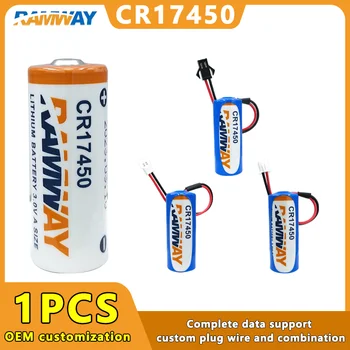 RAMWAY CR17450 3V 2300mAh, Неперезаряжаемые литиеви батерии интелигентни брояч вода, Пушек аларма, Компас, Указател за посока Изображение