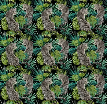 beibehang Винтажное растението псилиум животно леопардовые тапети за декориране на всекидневна подобрения в дома, 3D тапети за работния плот home decor Изображение