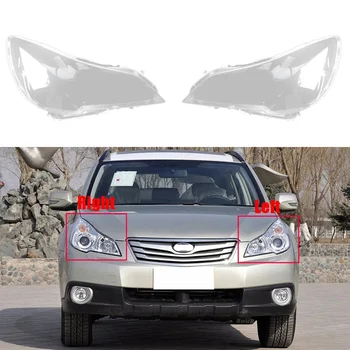 Автомобилна ляв фар под формата на абажура Прозрачен Капак на обектива Капак фарове за Subaru Outback, Legacy 2010-2014 Изображение