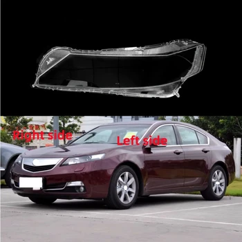 За Acura TL 2009 2010 2011 2012 2013 2014 Корпус на фаровете на автомобила капак фарове обектив фарове auto Стъкло на капака на корпуса Изображение