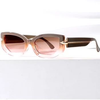 2023 Стилни дизайнерски слънчеви очила Arrow за мъже и Жени, модерни Унисекс очила в ретро стил UV400 Изображение
