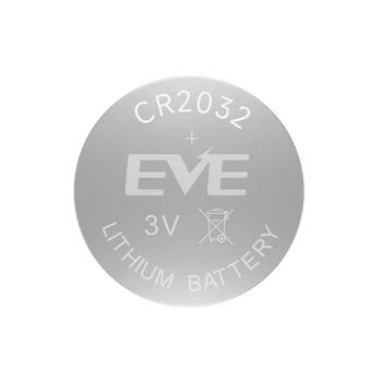 Батерия EVE Coin CR2032 3V 225mAh за Инфрачервени Температурни Тестер Toys Calculagraph Изображение