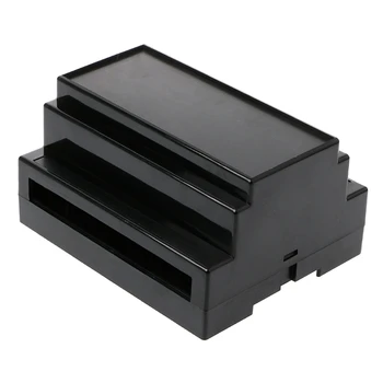 107*87*59 мм, Черно-бял пластмасов разпределителните кутия на Din-шина, електронно оборудване, търговия на едро, Изображение