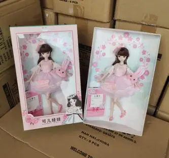 29 cm Курхн Кукли За Момичета Китайски Мит Етническа Кукла Страхотни Играчки За Момичета, Играчки за Подарък За Рожден Ден #1153 Изображение