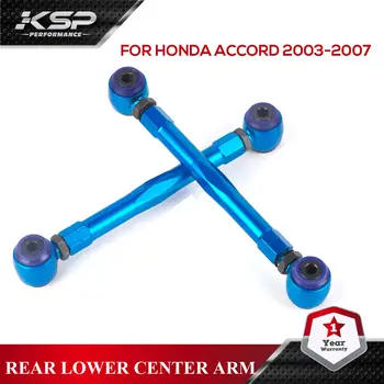 Регулируема долния лост за раздялата на задния мост KSP за 03-07 Honda Accord 04-08 Acura TL TSX от -1,5 °с до +3,00° Изображение