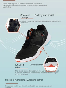 Мъжки обувки за бадминтон VICOTR 2021 г., дишащи высокоэластичные нескользящие спортни маратонки 9200CC Изображение