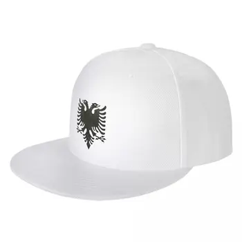 Класическата бейзболна шапка в стил хип-хоп с участието на албанского орел и гребен за мъже и жени, персонални бейзболна шапка унисекс 