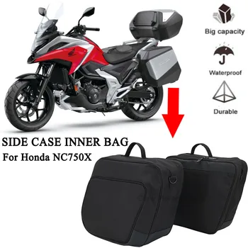 2021 Нови Мотоциклетни Багаж чанта в Черен Цвят с възможност за Разширяване на Вътрешните Чанти за Honda NC750X NC 750 X NC 750X 2021 2022 Изображение