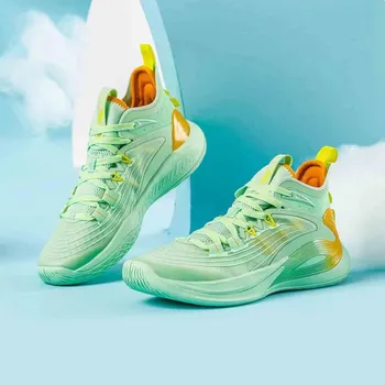 Баскетболни обувки Мъжки Зимни Спортни обувки 2023 година Амортизирующая Износостойкая Практически Баскетболни Обувки Изображение