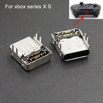 Висококачествен Оригинален Конектор за зарядно устройство Xbox СС SX Type-C Конектор на контролера на Xbox Серия X S USB-Конектор за Xbox Elite 2 Изображение