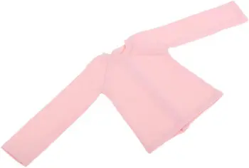 Облекло за кукли 1/4, ежедневни hoody, тениска за костюми 1/4 кукли BJD XinYi, комплект дрехи - розово, както е описано Изображение