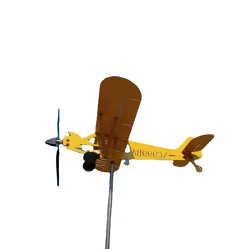 Модерен ветрозащитный механизъм, приятен на вид, създаващ жизненост, устойчив на 3D самолет, уличен шарка с посока на вятъра върху покрива Изображение