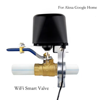 WIFI Мобилно приложение, Клапан за Превключване на време, умен клапан, система за автоматизация на умен дом, клапан за управление на природен газ и вода, за да Алекса Google Home Изображение