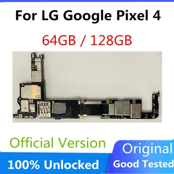 Оригиналната разблокированная официалната версия на дънната платка, логическа плата, пълни с чипове за LG Google Pixel 4 Pixel 4XL 4 XL без Face ID Изображение