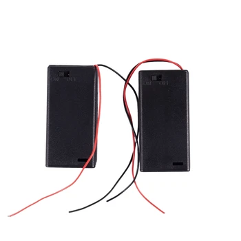 2 батерии тип АА 3, държач, калъф за носене, слот за кутии, кабелна превключвател за включване/изключване с капак Изображение