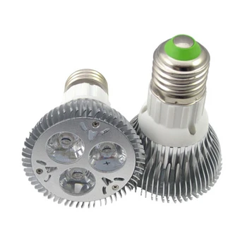 Высокомощная Воспламеняемая led лампа Par 20 9W E27 AC110-245 Led spot Light Прожектор led лампа Par20 LED светлини downlight осветление Изображение