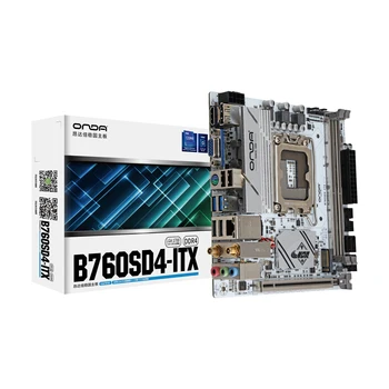 Дънна платка B760 mini itx B760SD4-ITX-W LGA1700 за процесори 12-13-то поколение серия Corei3/Corei5/Corei7 дънна Платка B760i itx Изображение
