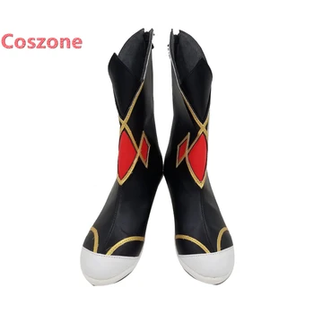 Обувки за cosplay Genshin Impact Rosaria, Обувки, аксесоари за карнавални костюми за Хелоуин Изображение
