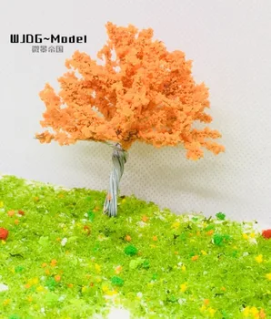 Архитектурен модел материал сам garden tree мини-модел на фалшиви цветове Изображение