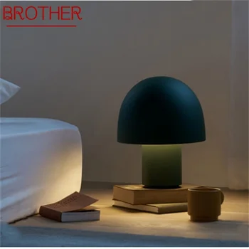 Настолни лампи BROTHER Nordic като гъба, настолна лампа за дома, модерна led креативна хол, спалня Изображение