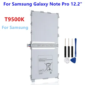 Оригинална акумулаторна Батерия за Таблет T9500K За Samsung Galaxy Note Pro 12.2 SM-P900 P901 P905 T9500C T9500U T9500E 9500mAh + Безплатни Инструменти Изображение