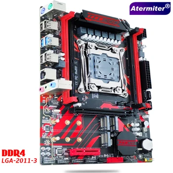 Слот за дънната платка Atermiter X99 D4 LGA2011-3 USB3.0 NVME M. 2 SSD Поддържа памет DDR4 REG ECC и процесор Xeon E5 V3 V4 Изображение