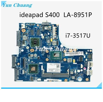 VIUS3 VIUS4 LA-8951P за дънната платка на лаптоп Lenovo S400 с i7-3517U/3537U DDR3 100% тестова работа Изображение