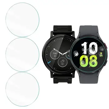 Прозрачна Стъклена Защитно Фолио за екрана ForSamsung ForGalaxy Watch 5 Pro Watch 5 44 мм високо-чувствителен Защитен Калъф за екрана Изображение