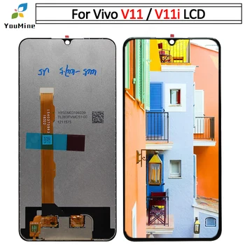 За vivo V11 LCD дисплей с сензорен екран дигитайзер с рамка при събирането на замяна за V11i LCD безплатна доставка + инструменти Изображение
