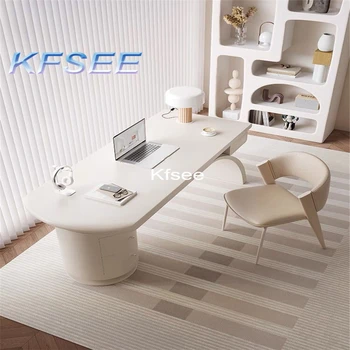 Kfsee 1 бр. комплект с дължина 140 см, офис маса Better Tomorrow Boss Изображение