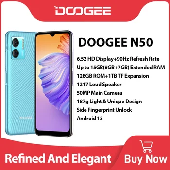 Оригинален Смартфон DOOGEE N50 6,52 