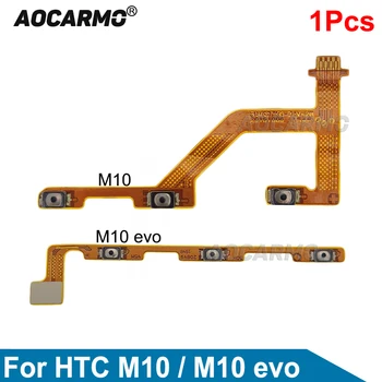 Aocarmo за HTC 10/M10 evo Бутон за включване изключване Гъвкав кабел, Резервни части Изображение