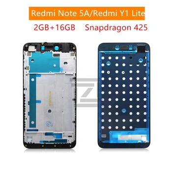 Средната Рамная Табела за Xiaomi Redmi Note 5A Средната Рамная LCD Поддържаща Предна Панел Bezel Корпус на Резервни Части За Ремонт на Redmi Y1 Lite Изображение