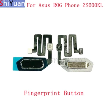 Бутон Сензор за Пръстови Отпечатъци Гъвкав Кабел Лента За Asus ROG Phone ZS600KL Power Key Touch Sensor Flex Резервни Части Изображение