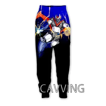 Нови модни ежедневни панталони Mazinger Z с 3D принтом, спортни спортни панталони, прави панталони за джогинг панталони за жени/мъже J02 Изображение