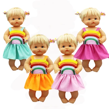 Дъждовно цветастое рокля, дебнещ 42 см, кукла Ненуко, Аксесоари за кукла Nenuco y su Hermanita Изображение
