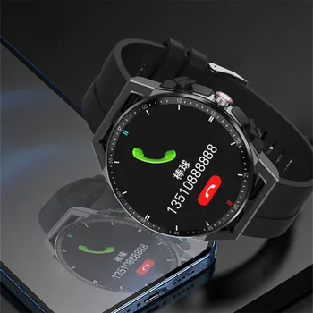 Модни умни часовници с капацитет 300 mah, фитнес тракер, монитор на сърдечната честота, смарт часовник 2-в-1 с безжични слушалки TWS Изображение