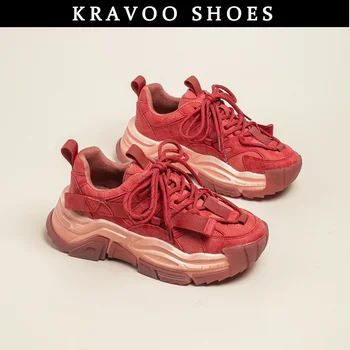 KRAVOO INS Спортни обувки 2023, Спортни Обувки за Жени, Удобни Стаи Дамски Ежедневни Обувки, Дамски Спортни Дамски Маратонки Изображение