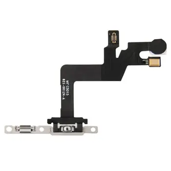 Гъвкав кабел на бутона за захранване с метален група за Apple iPhone 6/6 Plus/6S Plus Изображение