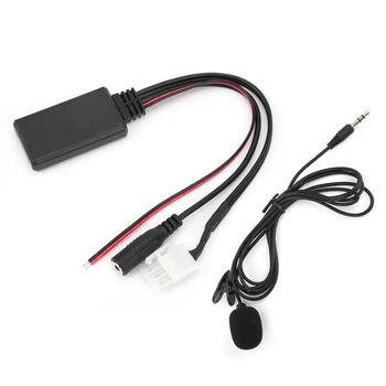 Адаптер AUX, авто аудио кабел, HD аудио, ефективна доставка на музика, на 5.0 ABS за автомобилни аксесоари Изображение