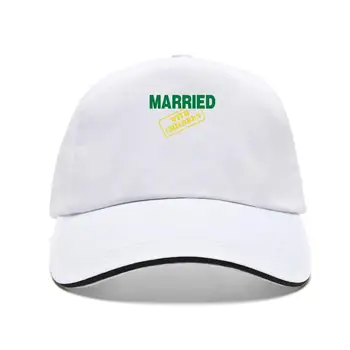 Печатни шапка с плоска периферия, женените с логото на MWC, мъжки черна бейзболна шапка, НОВИ Регулируеми козирки, Логото на групата Baseb Изображение