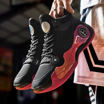 2023 Мъжки обувки за баскетбол, детска дамски висококачествени обувки за баскетбол, мъжки висококачествени маркови маратонки, нескользящая обувки за тренировки Изображение