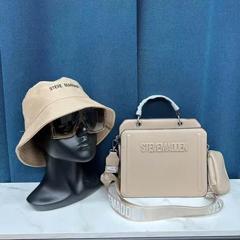 2023 Тенденция универсална женска чанта, дизайнерска луксозна чанта, луксозно чанта-месинджър от изкуствена кожа с надпис, модни дамски чанта за пътуване Изображение