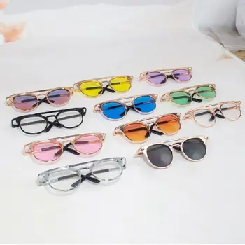 60 см Куклени очила BJD Модни миниатюрни слънчеви очила с двойна греда, дизайн 